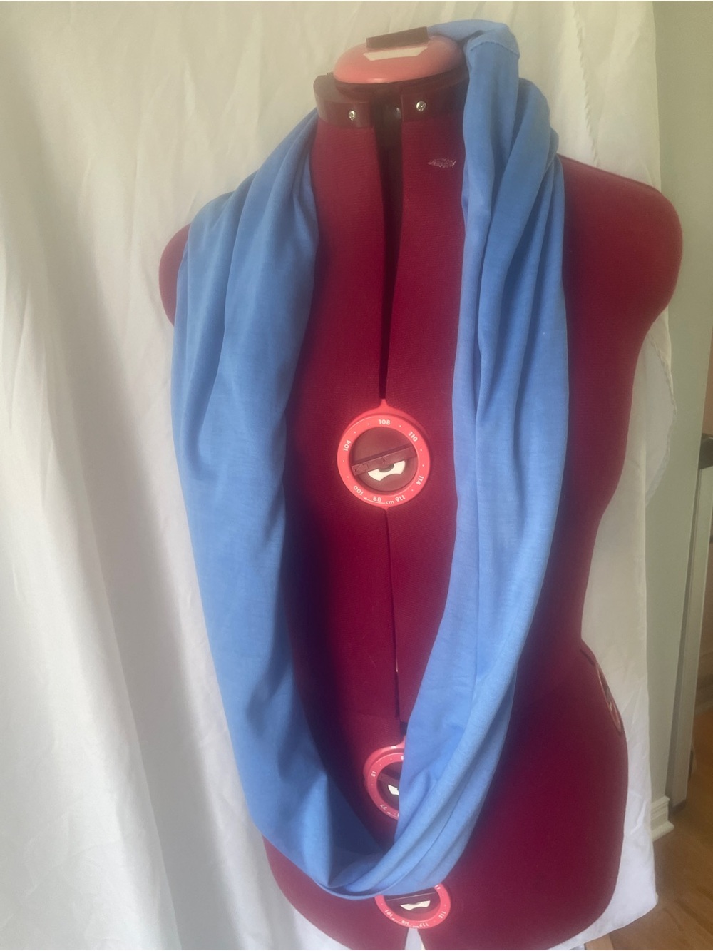 Light Blue Infinity Scarf